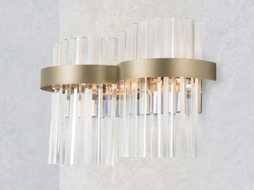 RIFLESSI 7200 - Wall light with crystals by Patrizia Volpato - view 2